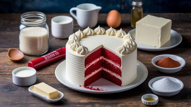 Recette authentique du red velvet cake