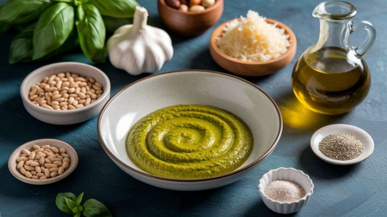 Sauce au pistou : recette facile et savoureuse
