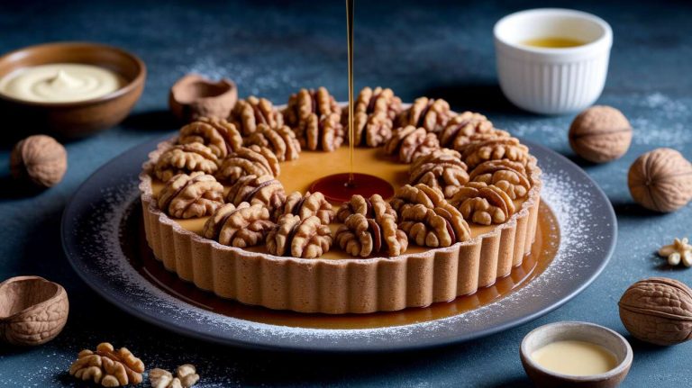Recette facile de tarte aux noix maison