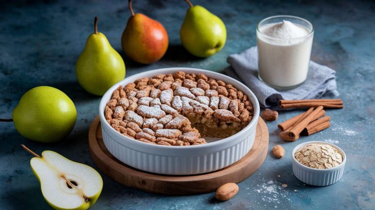 Crumble à la poire : une recette gourmande et facile