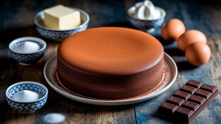Gâteau au chocolat sans farine : la recette facile et gourmande
