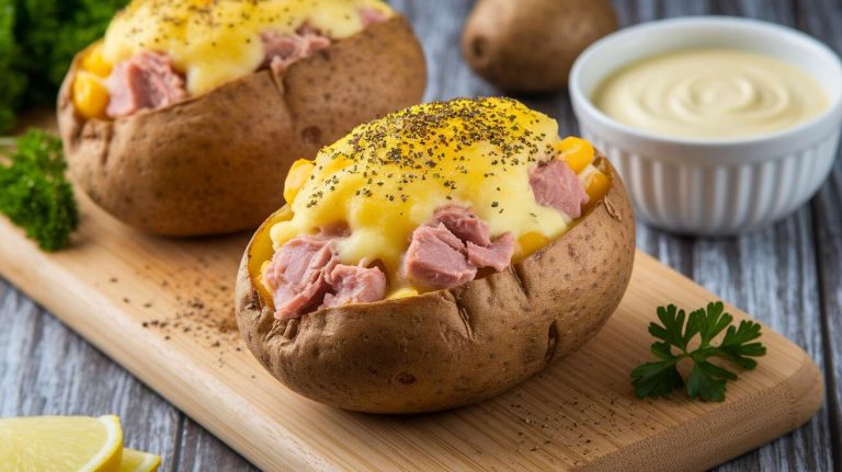 Pommes de terre farcies savoureuses : découvrez la recette simple et délicieuse
