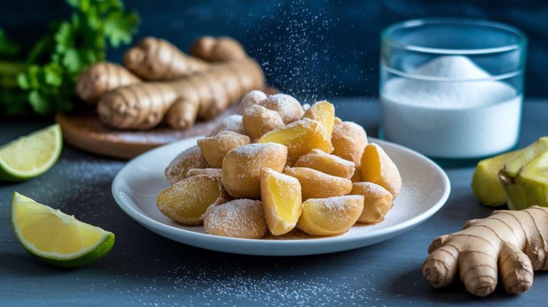 Gingembre confit : recette facile et savoureuse