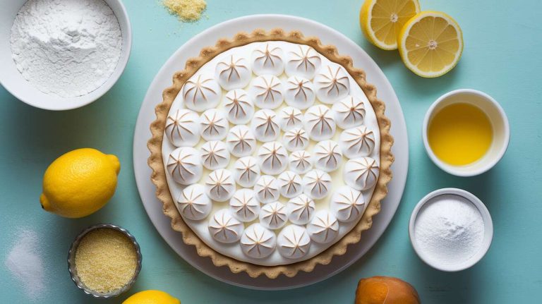 Recette facile : tarte au citron meringuée maison
