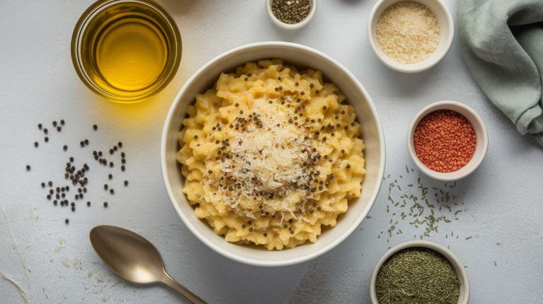 Risotto crémeux au bouillon de légumes : recette facile et savoureuse