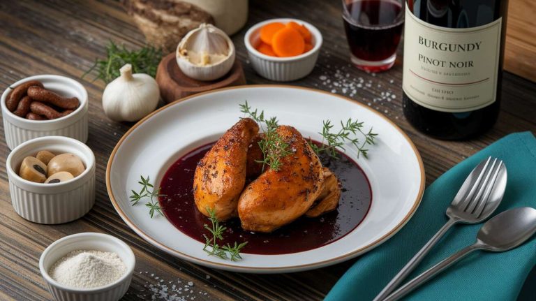 Recette de coq au vin maison au Cookeo