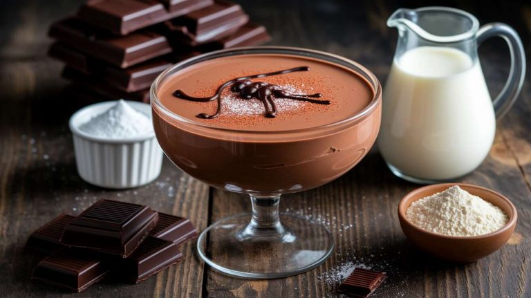 Crème Dessert Facile au Chocolat : recette Onctueuse et Rapide