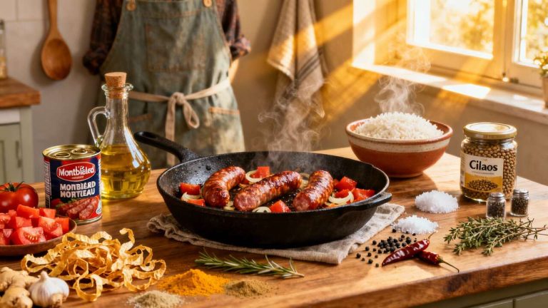 Recette authentique de rougail saucisse traditionnel
