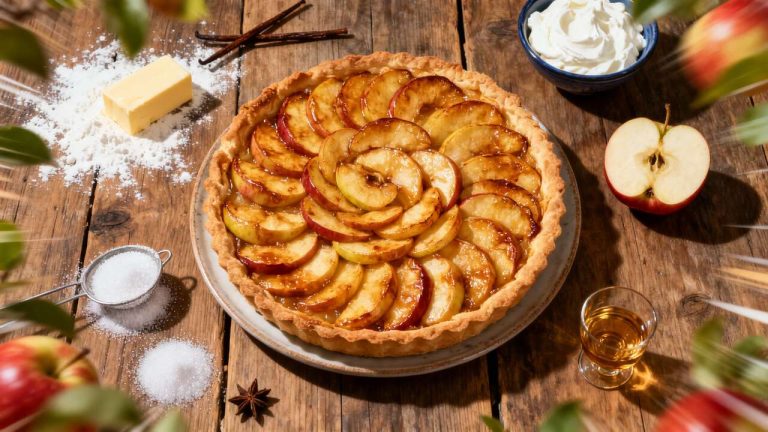 Recette Tarte aux Pommes Normande