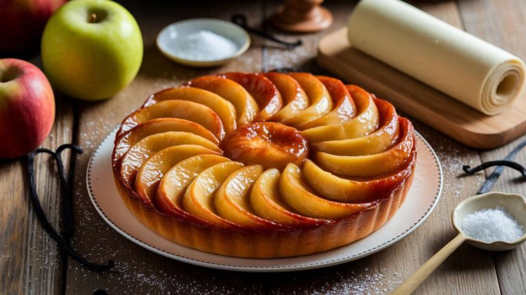 Recette Tarte Tatin Gourmande : un Dessert Renversant