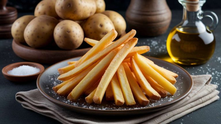 Frites maison croustillantes : la recette infaillible