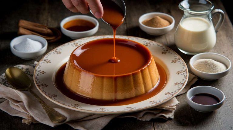 Flan à la Maïzena : recette Facile et Légère