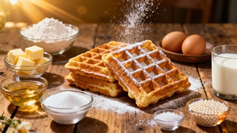 Gaufres lyonnaises : recette authentique et facile
