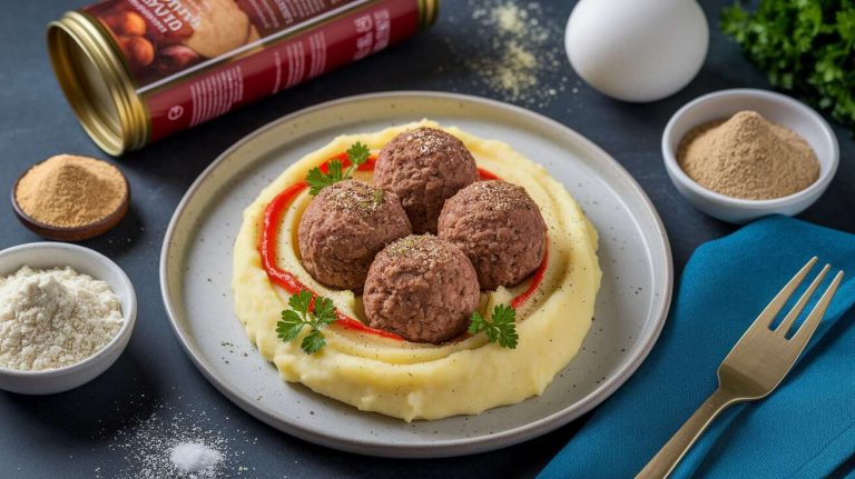 Boulettes de viande et pommes de terre façon maman : recette savoureuse
