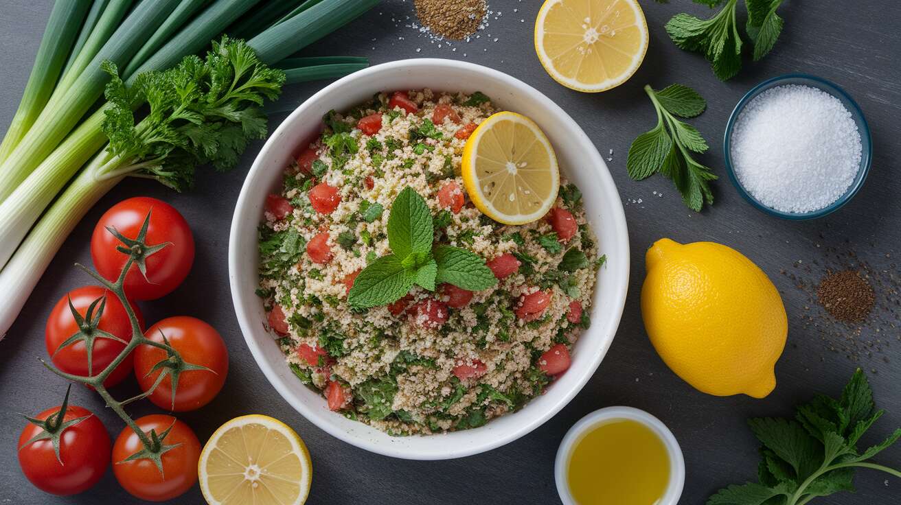 Recette du vrai taboulé libanais