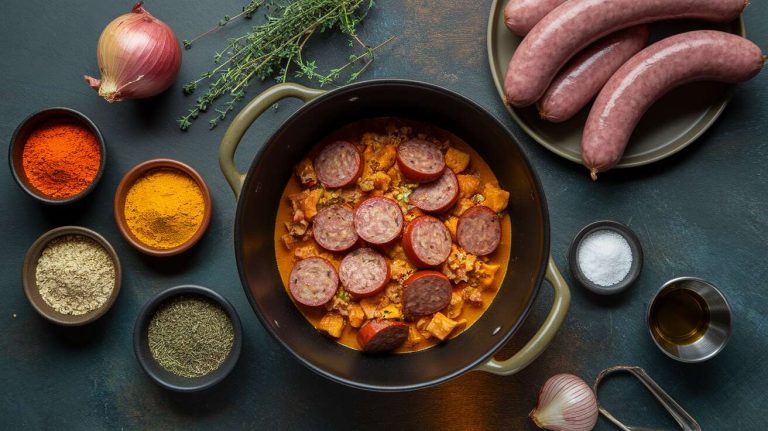 Recette du rougail saucisses : un plat créole authentique