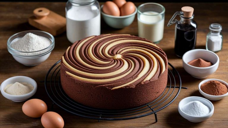 Cake marbré au chocolat : la recette parfaite