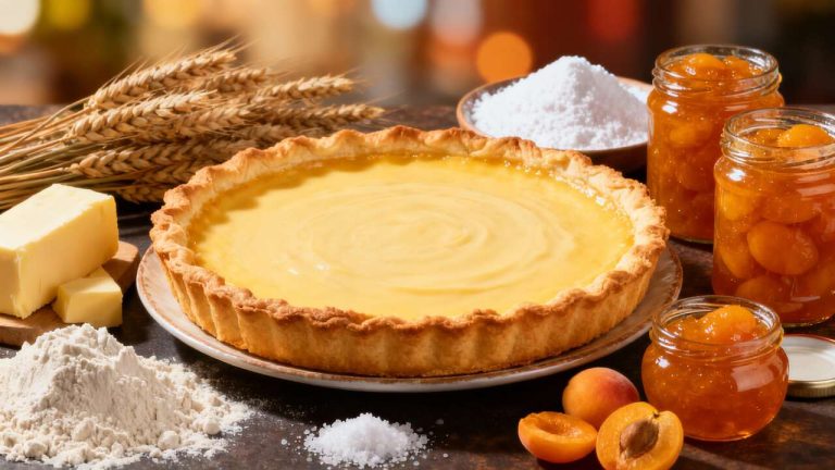 Recette de tarte à la crème facile et délicieuse