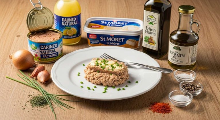 Rillettes de thon au St Môret : recette facile et rapide