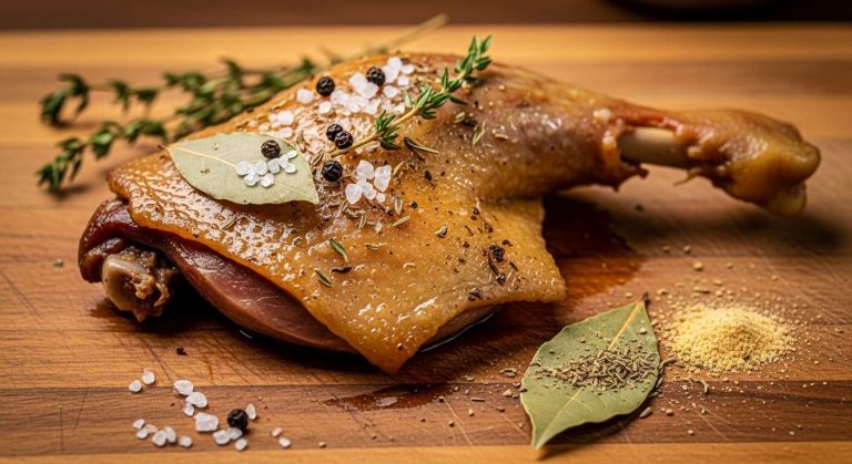 Recette de confit de canard maison conserve