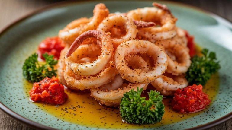Recette facile de lamelles de calamars