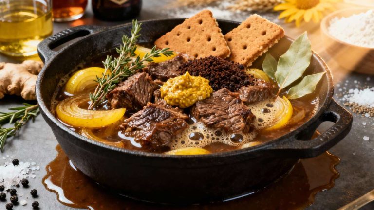 Recette traditionnelle des carbonades flamandes
