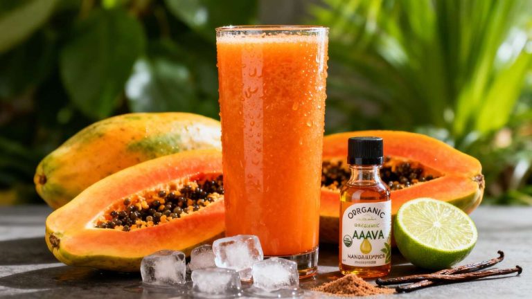 Recette de jus de papaye maison : frais et savoureux
