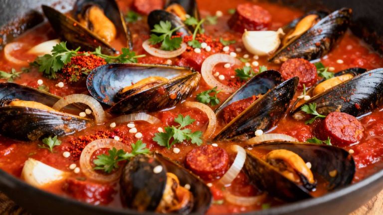 Moules au chorizo : une recette savoureuse