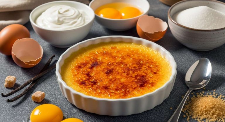 Crème brûlée : recette facile et rapide