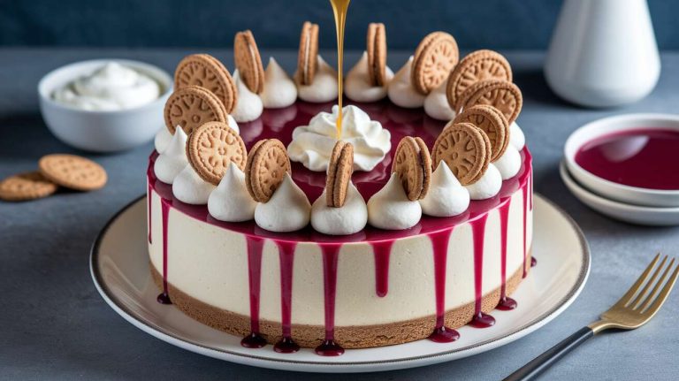Cheesecake sans cuisson facile et savoureux
