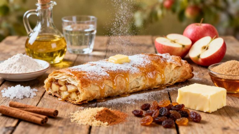 Recette authentique de l’Apfelstrudel autrichien