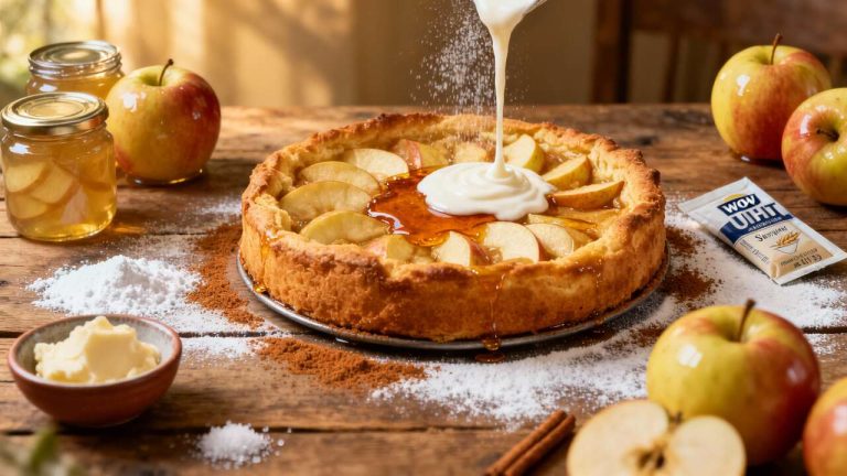 Clafoutis aux pommes : recette facile et gourmande