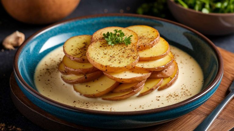 Patia : recette de pommes de terre à la crème