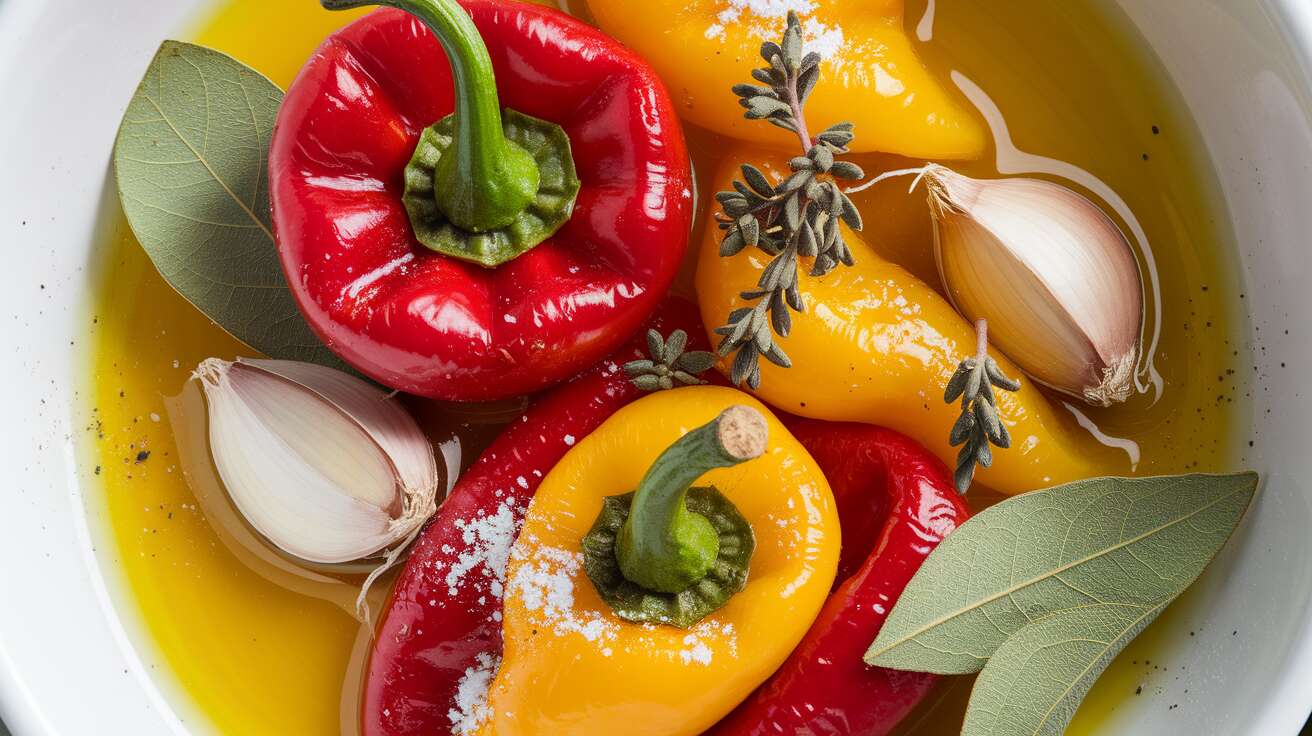 Recette de poivrons confits : astuce gourmande