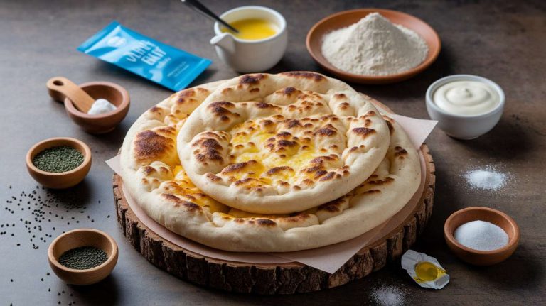 Recette facile et rapide de cheese naan maison