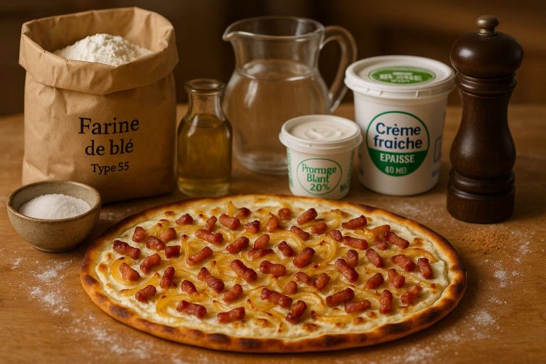 Recette de la Flammenküche de Rémi : facile et Savoureuse !