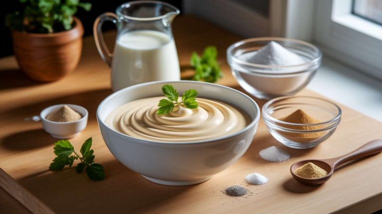 Béchamel ultra légère : recette facile et rapide