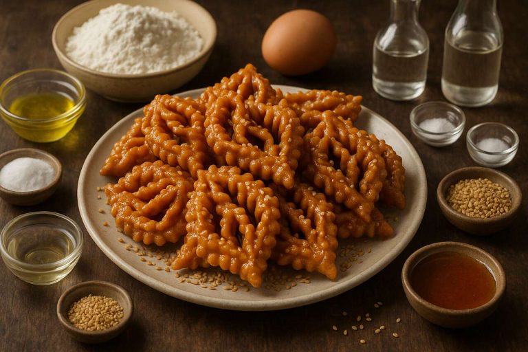 Recette authentique de griwech algérien : délicieuse pâtisserie traditionnelle