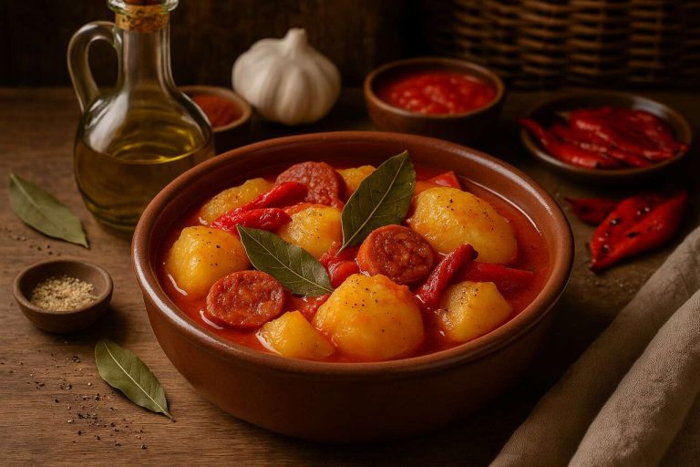 Pommes de terre à la riojana : recette espagnole authentique