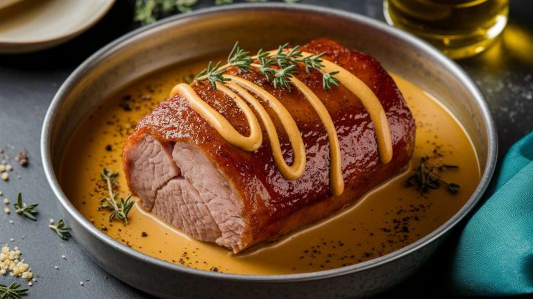 Épaule de porc à la moutarde : recette savoureuse et facile