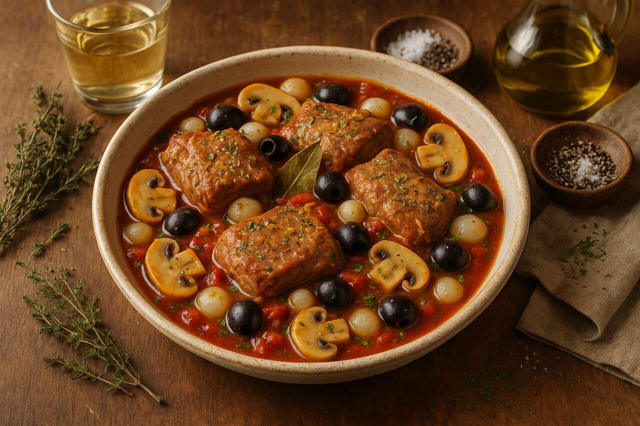 Recette de Veau Marengo Maison : plat Savoureux et Traditionnel
