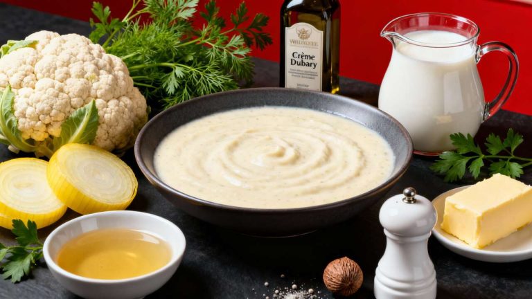 Crème Dubarry : recette onctueuse au chou-fleur