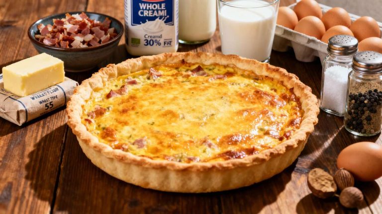 Recette de la Quiche Lorraine Traditionnelle