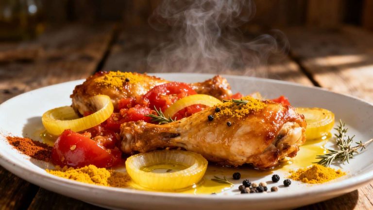 Cari de Poulet Réunionnais : recette Authentique