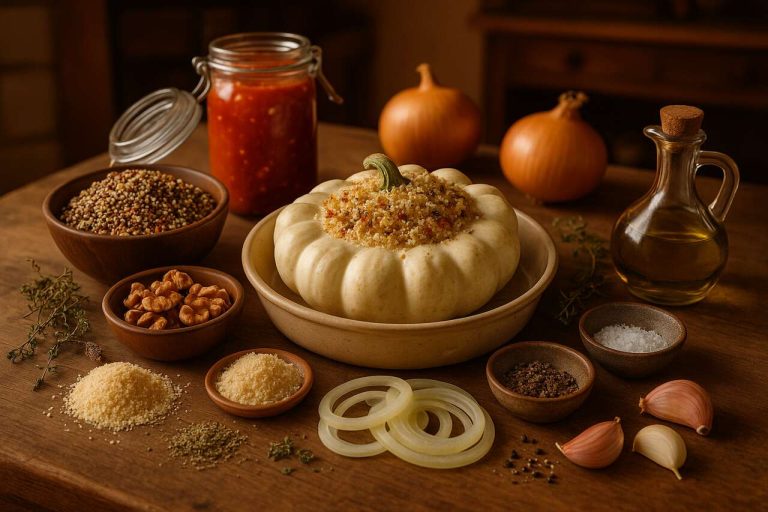 Pâtisson farci : recette gourmande et facile