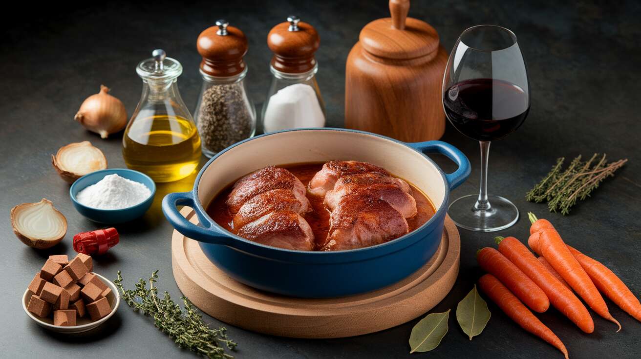 Joues de porc en cocotte : recette savoureuse et facile