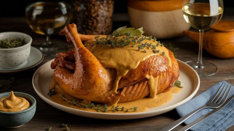 Cuisse de dinde à la dijonnaise : recette savoureuse et facile