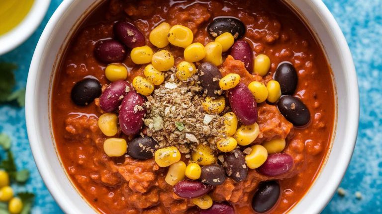 Chili sin carne : recette végétarienne savoureuse