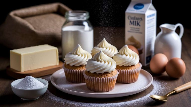 Recette facile de cupcakes nature moelleux