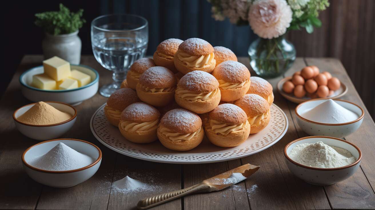 Recette de choux pour profiteroles maison : étape par étape